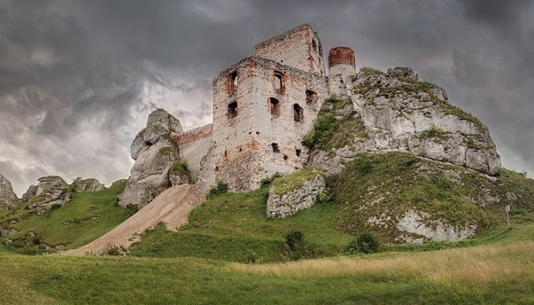 Castle in Olsztyn, Olsztyn, Silesian Voivodeship, Poland, Poland